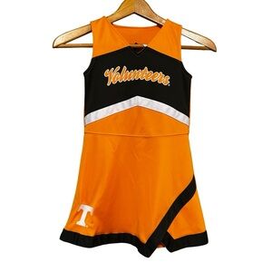 Gen2 Girls Tennessee Volunteers Orange Cheer Dress Outfit Large 6X Embroidered
